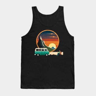 Retro: Tapping into nostalgia for past eras, such as the 70s, 80s, or 90s, with vintage-inspired fabrics, cuts, and patterns. Tank Top